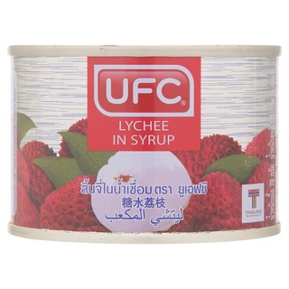 ✨สุดพิเศษ✨ ยูเอฟซี ลิ้นจี่ในน้ำเชื่อม 170กรัม UFC Lychee in Syrup 170g