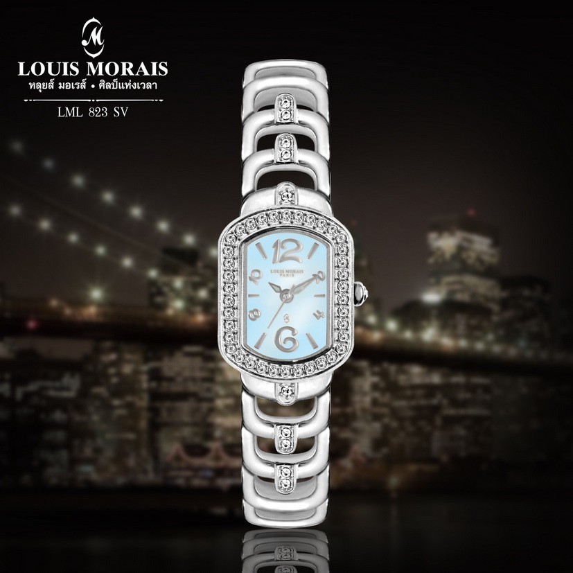 Louis Morais LML 823 SV นาฬิกาข้อมือ หลุยส์มอเรส์