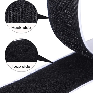 เทปกาวสักหลาด Velcro พร้อมกาว 1 เมตร / ม้วนปรับระดับได้