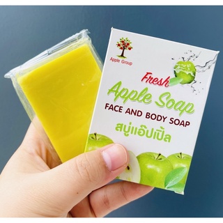 สบู่เเอปเปิ้ล Apple Sope Face And Body Sope ขนาด 100 กรัม