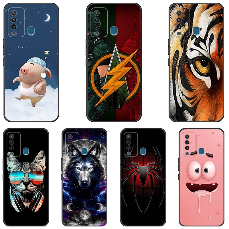 Itel p681L ITEL P37 Pro ITEL Vision 2 Plus แฟชั่นน่ารักทาสีป้องกันกรณีเคสโทรศัพท์