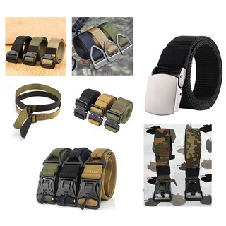 เข็มขัดยุทธวิธี - แทคทิคอล Tactical Belt ไนลอน ฟันงับ หัวคอบบร้า ปลดเร็ว