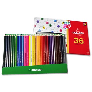 สี Colleen (คอลลีน) 36 แท่ง 36 สี