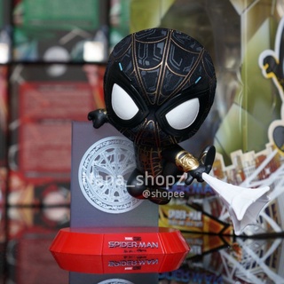 คอสเบบี้ สไปเดอร์แมน แบล็คแอนด์โกลด์สูท Cosbaby Spider-Man Black and Gold Suit : No way Home