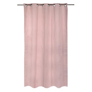 ผ้าม่าน EYELET CHILD FREEDOM STYLE PALE UV 135X220 ซม. สีชมพู ผ้าม่านประตู CURTAIN ผ้าม่านและมู่ลี่