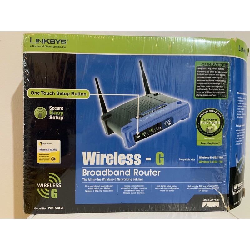 ขายมือสอง Linksys WRT54GL