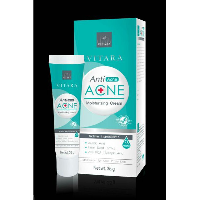 vitara anti acne moisturizing cream