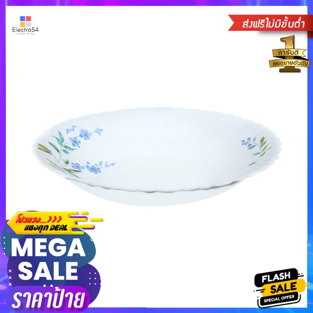 จาน OPAL GLASS ลึก 8.5" KECH SPIGENOPAL GLASS DEEP PLATE 8.5" KECH SPIGEN