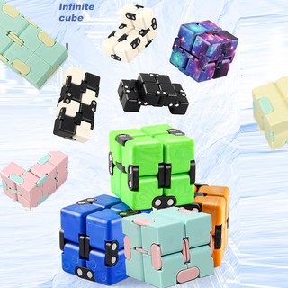 Infinite Cubes Sensory ของเล่นบรรเทาความเครียดสําหรับเด็กและผู้ใหญ่