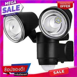 ไฟสปอตไลท์ SOLAR RIN 216101204 6 วัตต์ สีดำ ไฟสปอทไลท์โซล่าเซลล์ SOLAR SPOTLIGHT RIN 216101204 6W BLACK