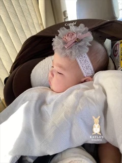 Kayla's Swaddle ผ้าอ้อมแบมบู 100% ขนาด 27x27 นิ้ว (70x70 cm) ครึ่งโหล/1 โหล