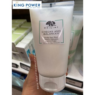 💥HOT ITEMS 💥(แท้100% จากKingPower) Origins Checks and Balance Frothy Face wash (กรุณาสอบถามก่อนสั่งชื้อค่ะ)