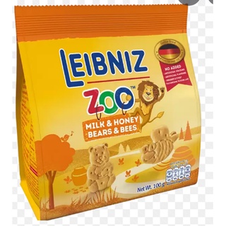 BAHLSEN LEIBNIZ 100g. บิสกิตรสนมผสมน้ำผึ้ง 100กรัม.