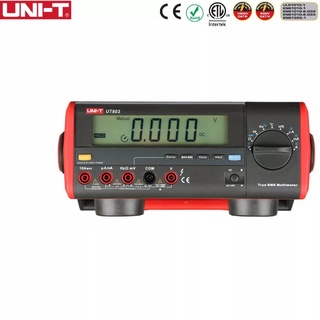 UNI-T UT803 มัลติมิเตอร์ดิจิตอล แบบตั้งโต๊ะ จอแสดงผล LCD Bench Type มัลติมิเตอร์แบบดิจิตอล ของแท้ ส่งด่วน ส่งไว