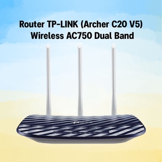 Router TP-LINK (Archer C20 V5) Wireless AC750 Dual Band