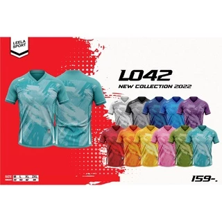 Victory เสื้อกีฬาคอวีแขนสั้น ใหม่ล่าสุด รุ่น L-042