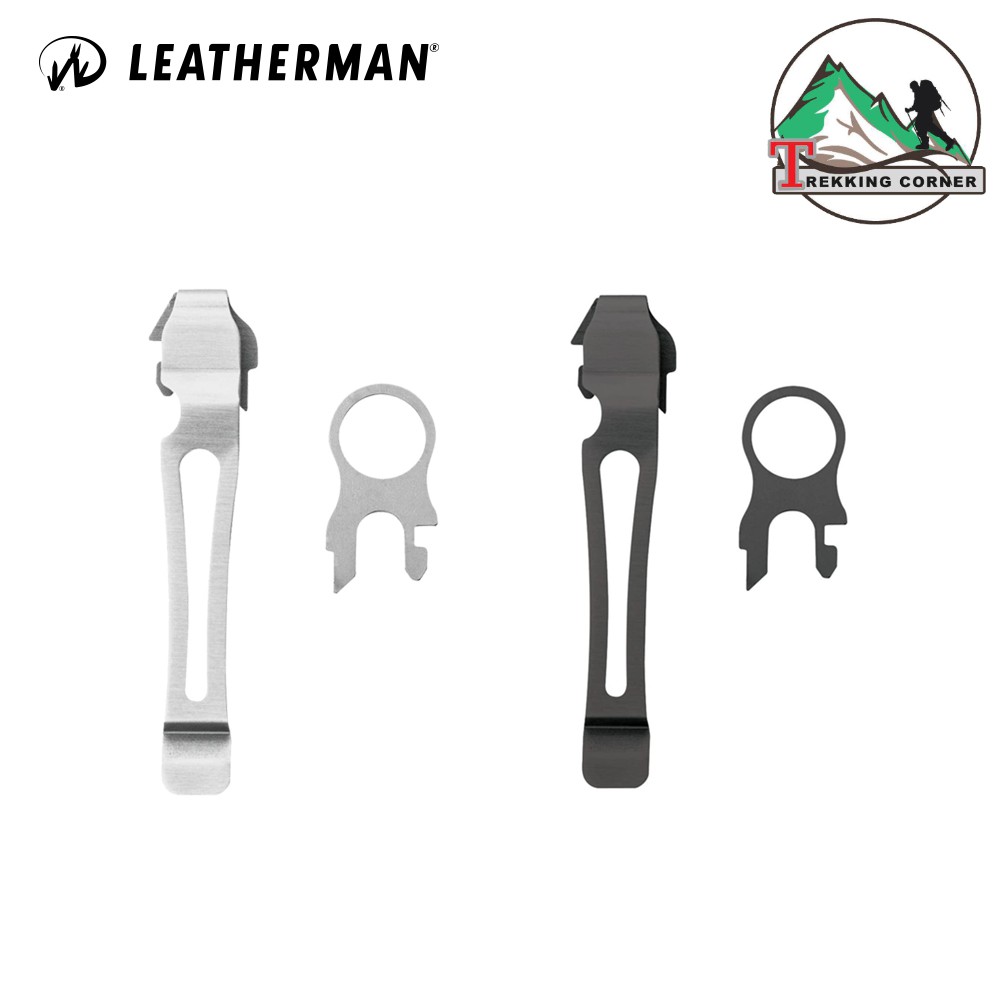 คลิปสำหรับหนีบกระเป๋า Leatherman Pocket Clip & Lanyard for Charge&Wave