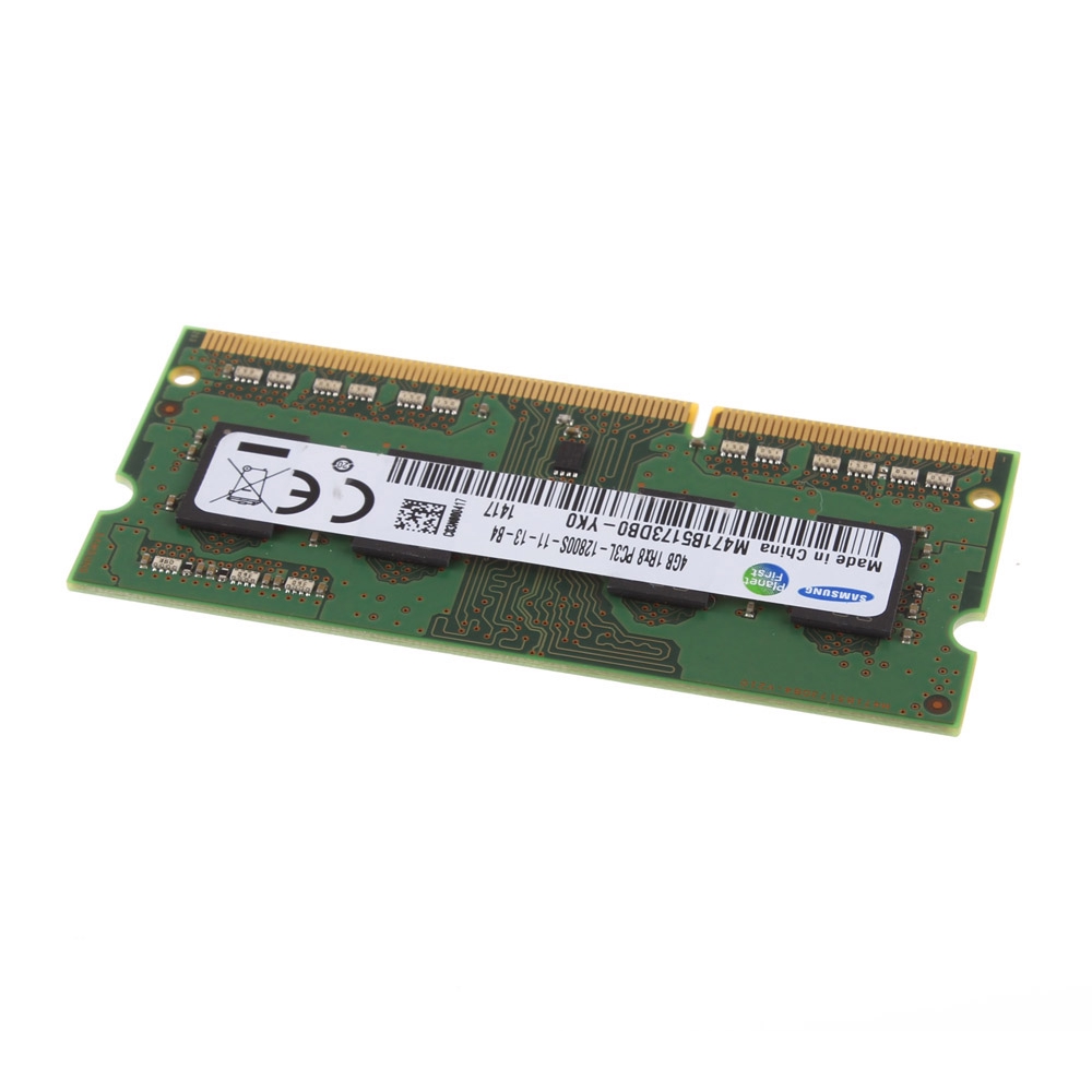 [พร้อมส่ง] แรมแล็ปท็อป Samsung 4GB PC3L RAM 12800S DDR3 1600MHZ LAPTOP RAM 204PIN SO-DIMM FOR notebook