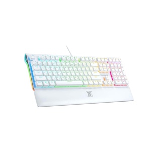 ของแท้‼️NUBWO X30 TERMINATOR WHITE MECHANICAL GAMING KEYBOARD สเปคตรัมแมคคานิคคอลคีย์บอร์ด คีย์บอร์ดเล่นเกมส์ ตั้งมาโคร