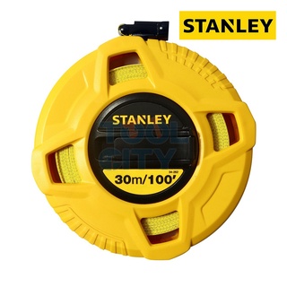 STANLEY 34-262 เทปไฟเบอร์กลาสวัดที่ 30เมตร/100FT