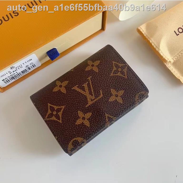 100 Original Authentic Louis Vuitton Wallet New LV Leather Card