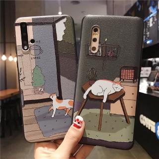 เคสเคสโทรศัพท์มือถือลายการ์ตูนแมวสําหรับ Vivo S1 V11 Y17 Y15 Y12 Y19 V15 V17 Pro Y93 Y95 Y91 Y91I V11 I Y81 Y81I Y71 V5 V5S Lite Y85 V9