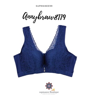 ชุดชั้นใน Anny รุ่น8119 คัพC เสื้อใน บรามีโครง ฟองน้ำบาง4mm มี 6ตะขอ ปรับได้3ระดับ เก็บข้างดีทรงอกชิด ใส่กระชับดีไซน์สวย