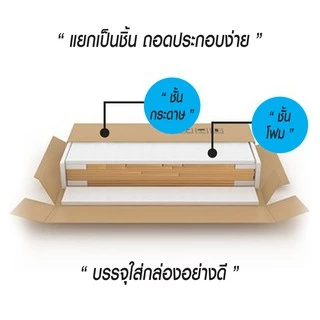 DUDEE ตู้หนังสือชั้นวางหนังสือตู้เก็บของ มีชั้นวางของสำหรับจัดเก็บให้เป็นระเบียบ ห้องนั่งเล่นห้องทำงานเรียบง่าย