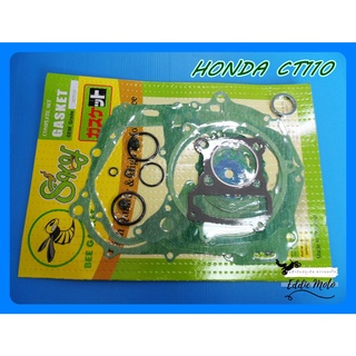 HONDA TRAIL CT 110 CT110 ENGINE GASKET SET COMPLETE  "NEW" // ปะเก็นเครื่อง ชุดใหญ่ สินค้าคุณภาพดี