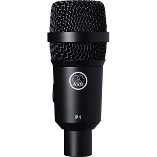 AKG P4 *ของแท้ รับประกันศูนย์* ไมค์คอนเดนเซอร์สำหรับกลอง/เครื่องดนตรี, 20 Hz-16 kHz, ฟรี!! คลิปยึดกลอง/กระเป๋าใส่