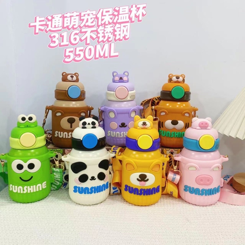 กระติกน้ำสแตนเลส 316 กระติกน้ำเก็บความร้อน กระติกน้ำ กระติกน้ำเก็บความร้อน-เย็น กระติกน้ำเด็ก ขวดน้ำ