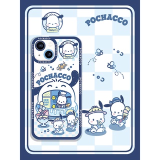 เคสโทรศัพท์มือถือ TPU ใส ลายไอศกรีม Pacha Dog น่ารัก สําหรับ iPhone 14 Pro Max Mini 13 12 11 XS XR X 8 7 Plus 6S 6 SE