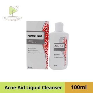 Acne aid cleanser 100ml แอคเน่เอด ลิควิด คลีนเซอร์ สบู่เหลวล้างหน้าสำหรับคนเป็นสิว