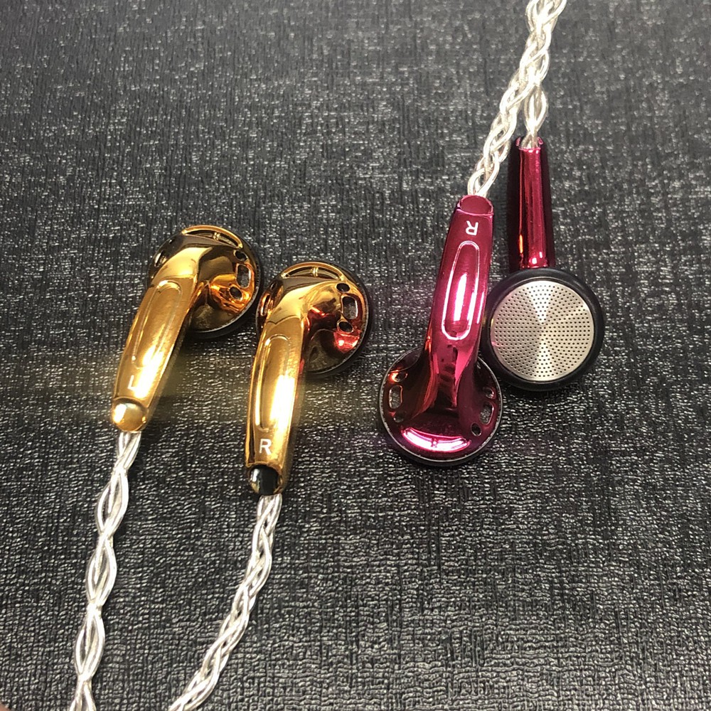 FENGRU Golden MX 3.5mm Earbud 32ohms PU Composite Membrane Dynamic Driver DJ HIFI Headset Bass Earbud PK Vido MX500 PK2 EMX500S #8