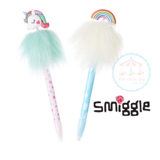 แท้💯%พร้อมส่ง ปากกา smiggle fluffy spring pen น่าร๊าก