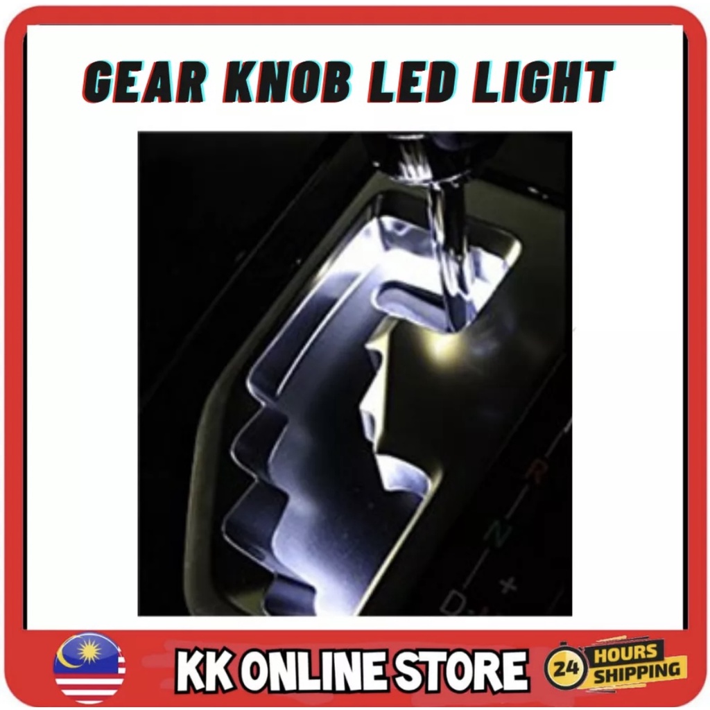 Toyota vellfire alphard estima acr50 anh20 anh30 เกียร์กล่องเกียร์สีฟ้าแผง led light หัวเกียร์อุปกรณ์ตกแต่ง