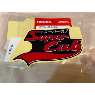 เครื่องหมาย Super cub ติดบังลม  แท้จากศูนย์ SUPER CUB ปี 2019