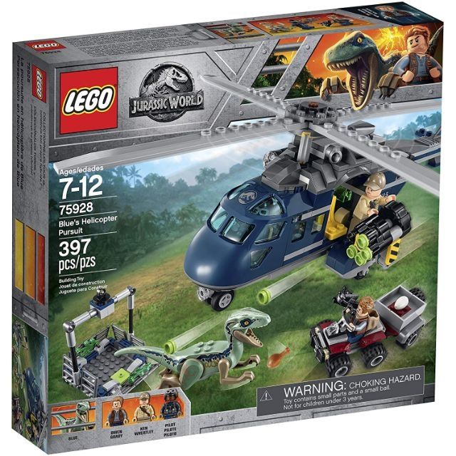 "Sale"LEGO Jurassic World 75928 Blue’s Helicopter Pursuit เลโก้แท้