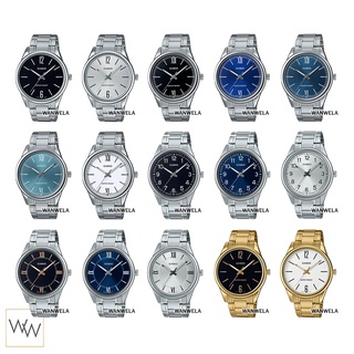 ของแท้ นาฬิกาข้อมือ Casio ผู้ชาย รุ่น MTP-V005 สายสแตนเลส