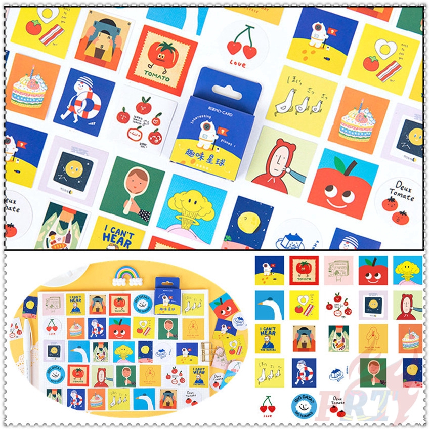 ❉ NASA - Funny Planet Sealing สติ๊กเกอร์ ❉ 45Pcs/Box DIY Diary Scrapbooking Decals สติ๊กเกอร์