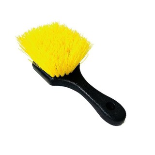 แปรงทำความสะอาดอเนกประสงค์ สีเหลือง ยางรถยนต์ ขัดล้อ Utility Brush