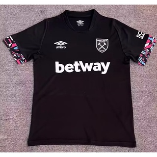 เสื้อกีฬาแขนสั้น ลายทีมชาติฟุตบอล West Ham United 2022-23 ชุดเยือน