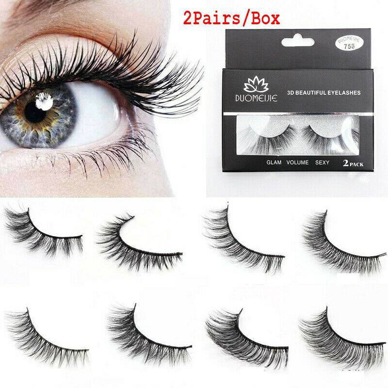 ขนตาปลอม Duomeijie 3D Beautiful Eyelashes (2 Pack)