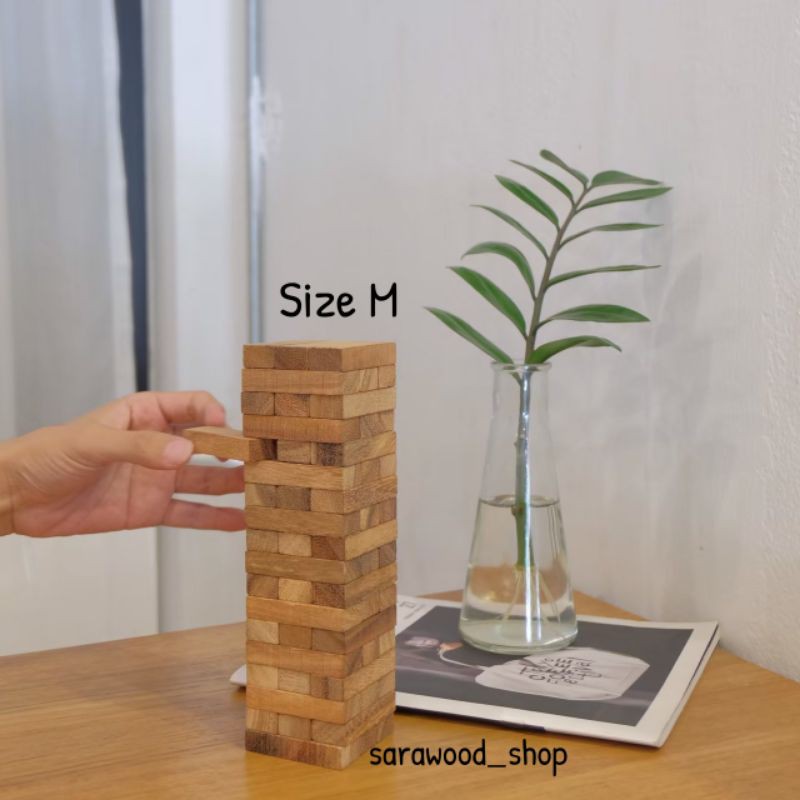 เกมส์ไม้ตึกถล่ม [ S ,M ,L ,XL ]