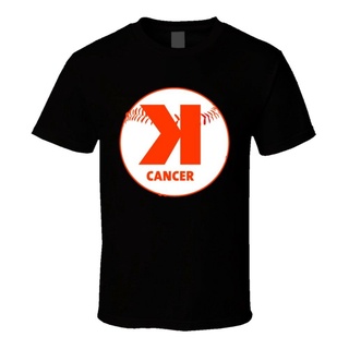 เสื้อยืด พิมพ์ลายเบสบอล Giancarlo Stanton Miami Fight Cancer K สําหรับผู้ชาย