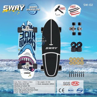 เซิร์ฟสเก็ต surfskate CX4 ขนาด 30" สินค้า พร้อมส่ง จากกทม.