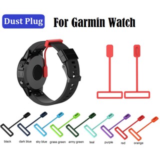 จุกอุดช่องชาร์จ for Garmin Fenix 5/5S/5X/Plus/Forerunner 935 245 245M Dust Plug Garmin Instinct / Garmin Forerunner 45 / 45S / Venu / fenix6s / fenix 6 / fenix 6x / Garmin Venu Sq Soft Silicone Charger Port Protector