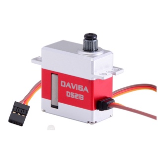 เซอร์โวไซส์ไมโครสำหรับใส่ฮอและเครื่องบิน KST DS213  Torque 3.0kg.cm@6.0V