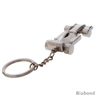 Novelty Silver F1 Formula 1 Racing Car Charm Keyring Key Chain