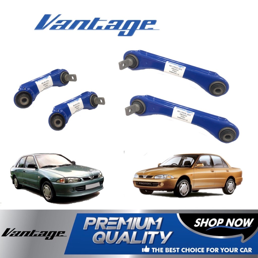 [1 คู่] PILIHAN UTAMA REAR LINK & REAR UPPER ARM (TULANG) PROTON WIRA /SATRIA /PUTRA